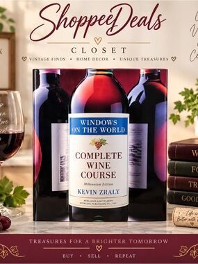 Windows on the World Complete Wine Course 2004 Edition Kevin Zraly Hardcover
